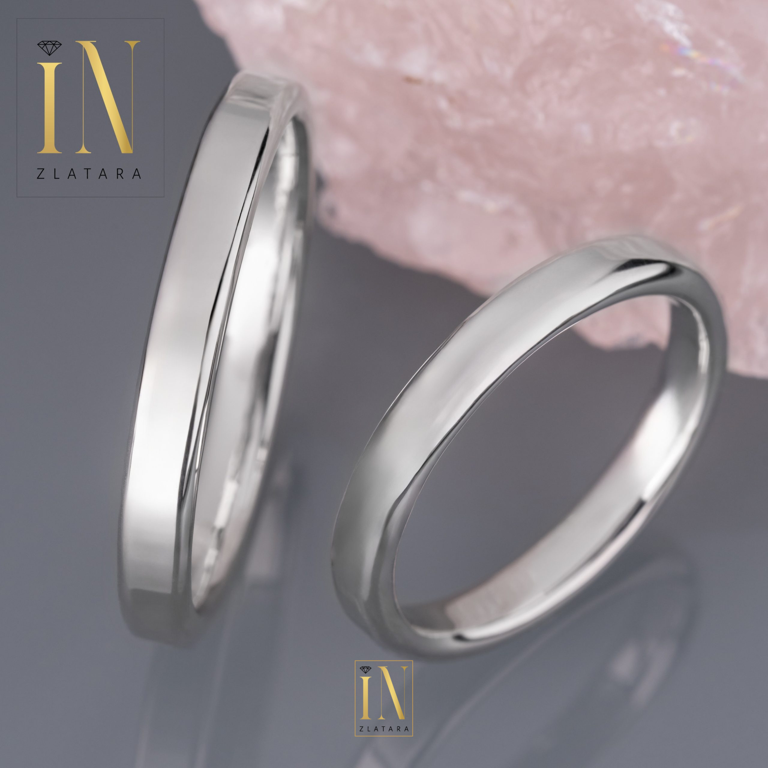 Burme od belog zlata IN61